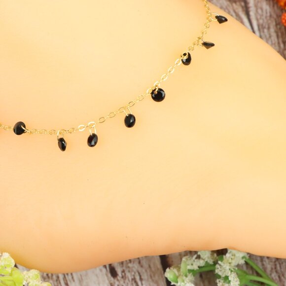 Dainty Anklet for Women – Elegant Everyday Jewelry & Perfect Gift | MLCRC2162 - Picture 4 of 10